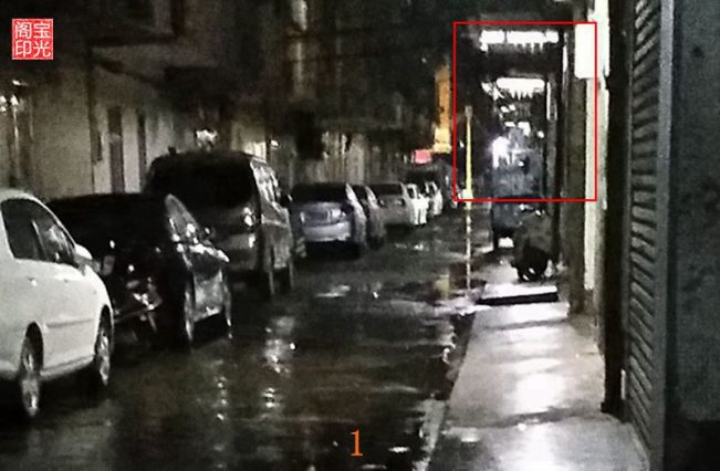 灵异照片：住宅楼旁众神显